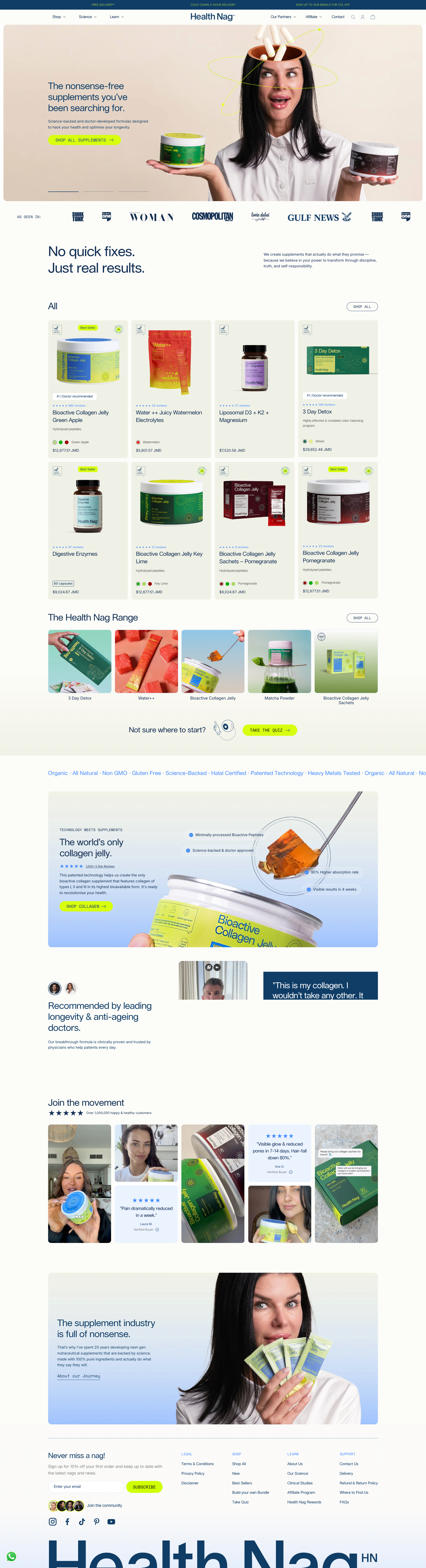Homepage Desktop